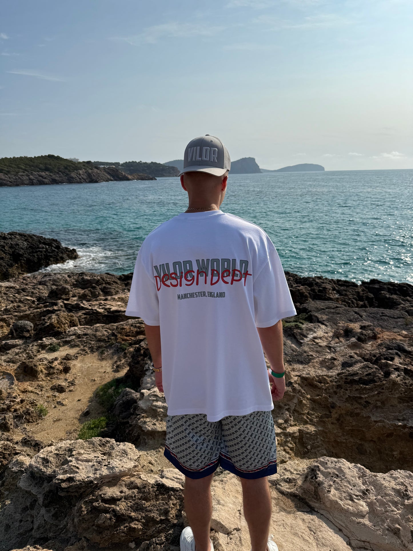 WHITE DESIGN DEPT TEE