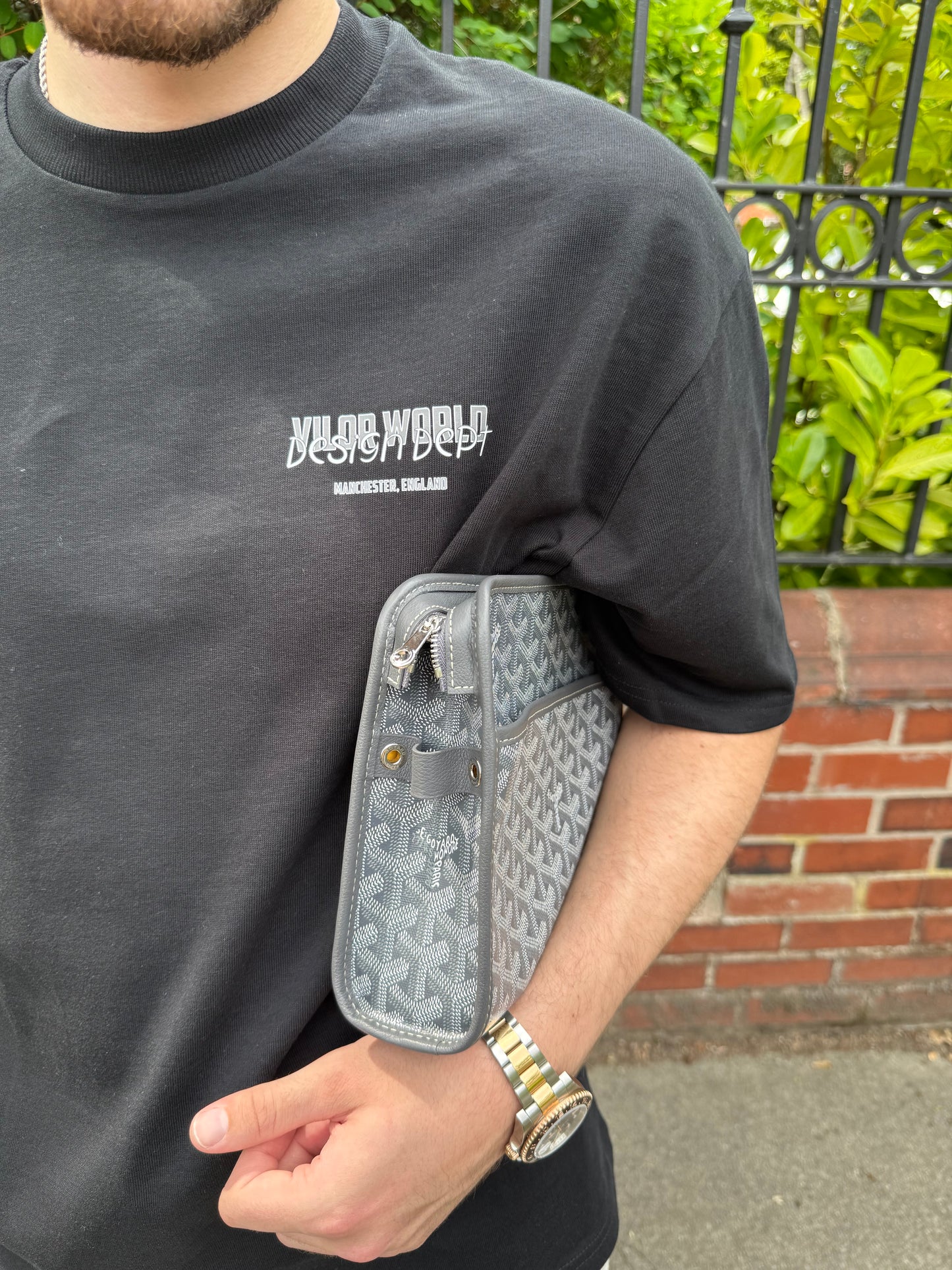 BLACK DESIGN DEPT TEE