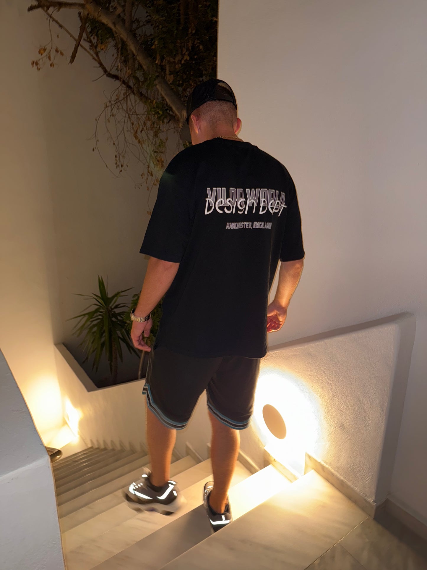 BLACK DESIGN DEPT TEE