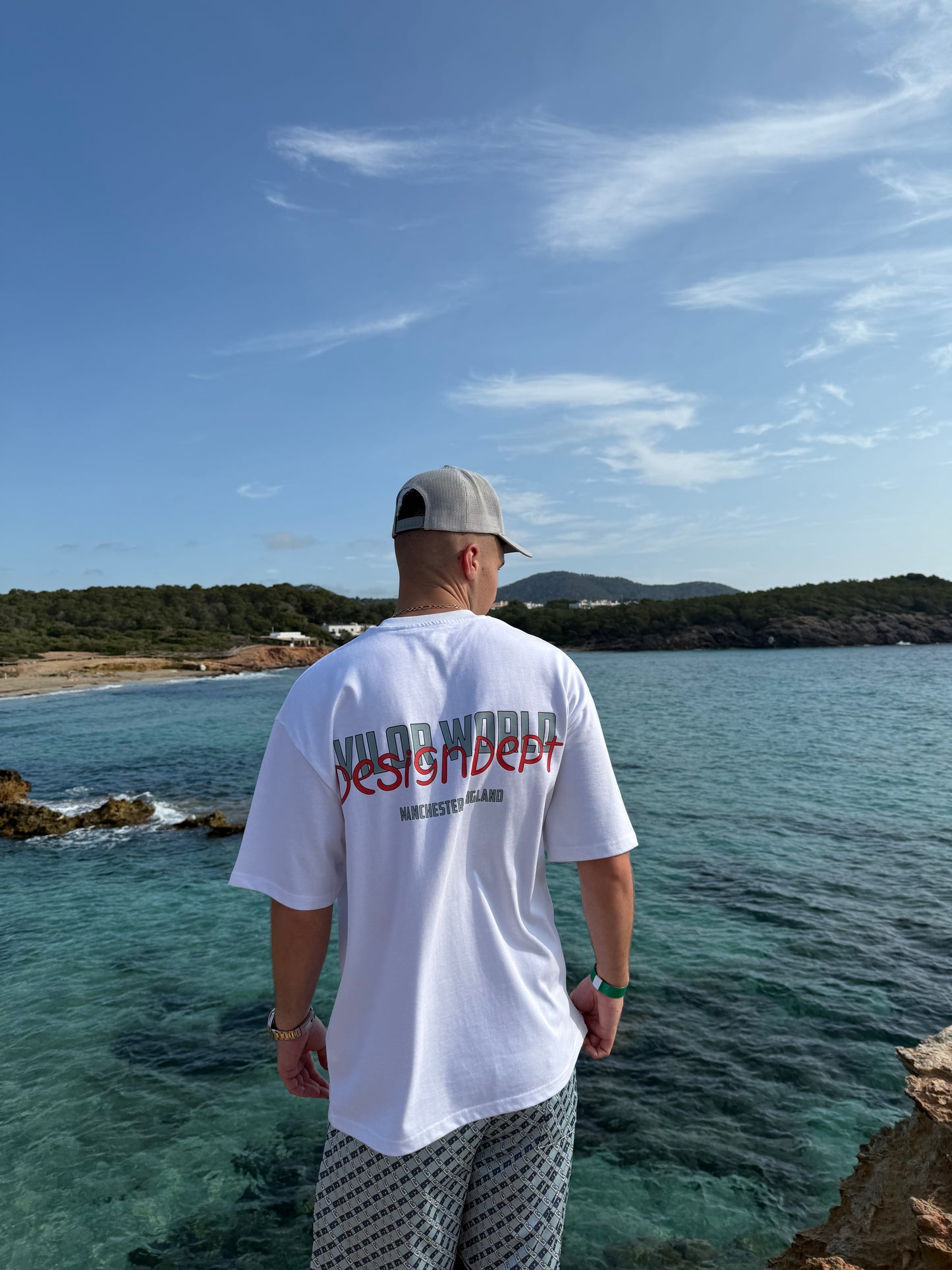WHITE DESIGN DEPT TEE