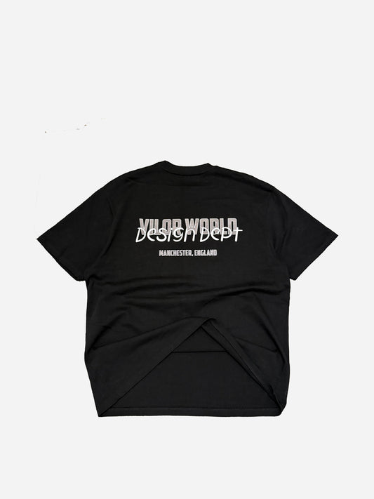 BLACK DESIGN DEPT TEE