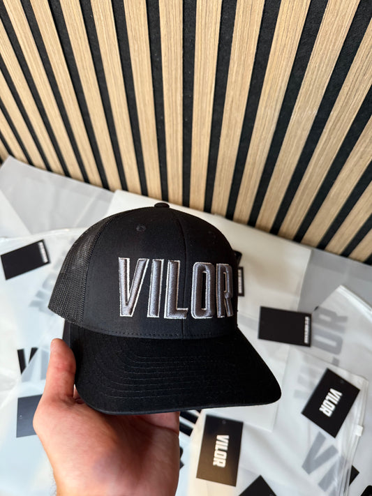BLACK/GREY CAP