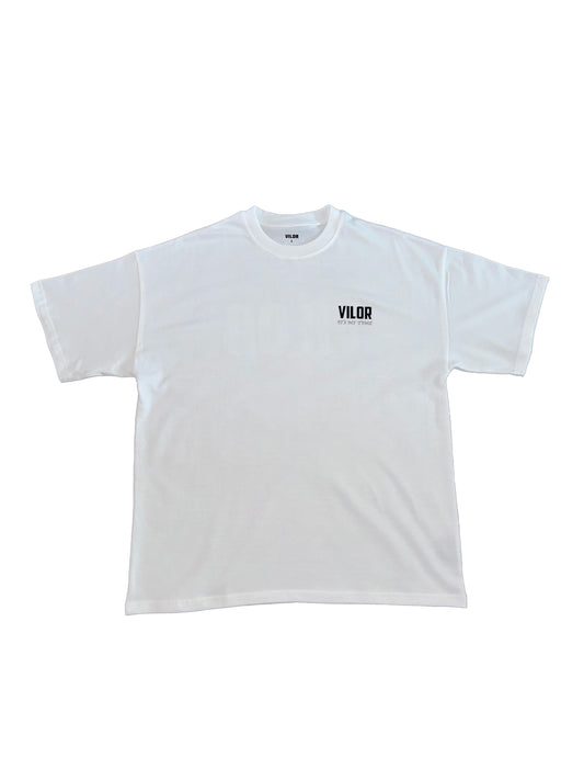 White Vilor Relaxed Tee