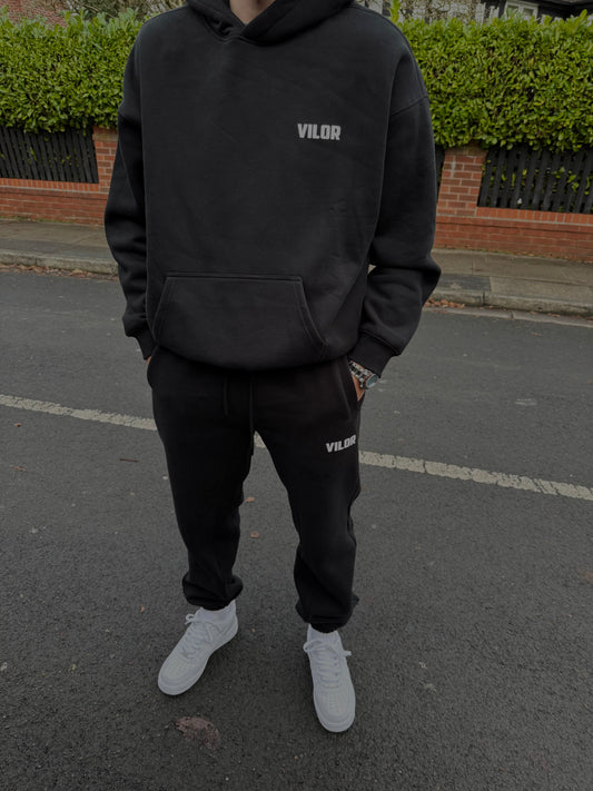 Black Vilor Hoodie